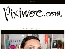 Tablet Screenshot of pixiwoo.com